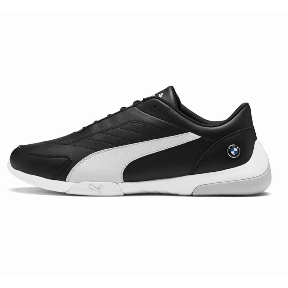 Puma BMW MMS Kart Cat 3 Black/Gray/White 306218-05 Men's 13 Sneaker Shoe New‎